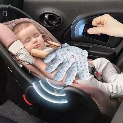 Oreiller Bébé - CalmHand™ - Ours Bleu - LiliRozes