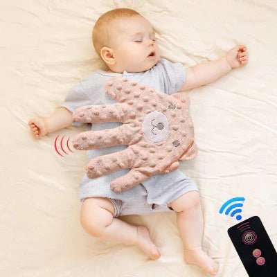 Oreiller Bébé - CalmHand™ - Ours Rose - LiliRozes