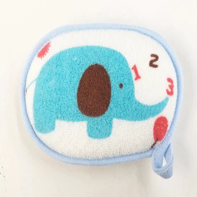 Eponge de Bain - CartoonBathSpong™ - Elephant Bleu - LiliRozes