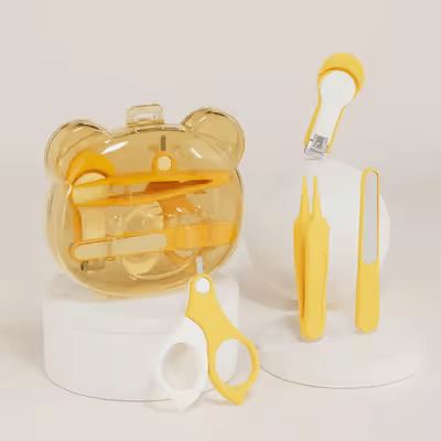 Kit Manucure - BabyBearNailKit™ - Jaune - LiliRozes