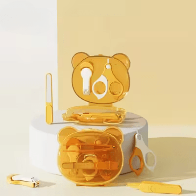 Kit Manucure - BabyBearNailKit™ - Jaune - LiliRozes