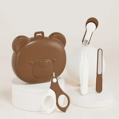 Kit Manucure - BabyBearNailKit™ - Marron - LiliRozes