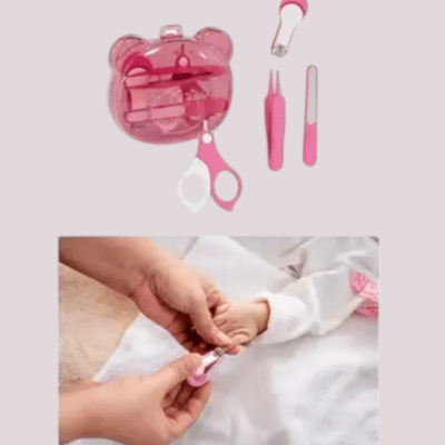 Kit Manucure - BabyBearNailKit™ - Rose - LiliRozes