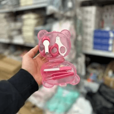 Kit Manucure - BabyBearNailKit™ - Rose - LiliRozes