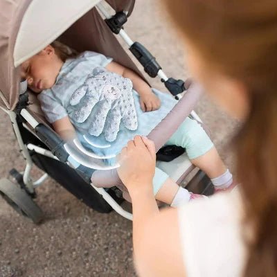 Oreiller Bébé - CalmHand™ - Ours Bleu - LiliRozes