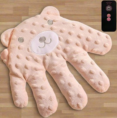 Oreiller Bébé - CalmHand™ - Ours Rose - LiliRozes