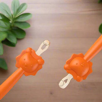 Produits bebe - DuoClean Baby™ - Orange - LiliRozes